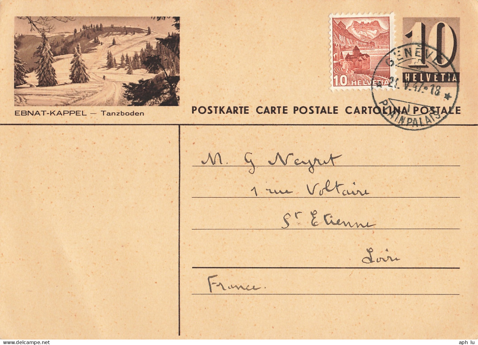 Bild-Postkarte Ebnat-Kappel (ad3998) - Entiers Postaux