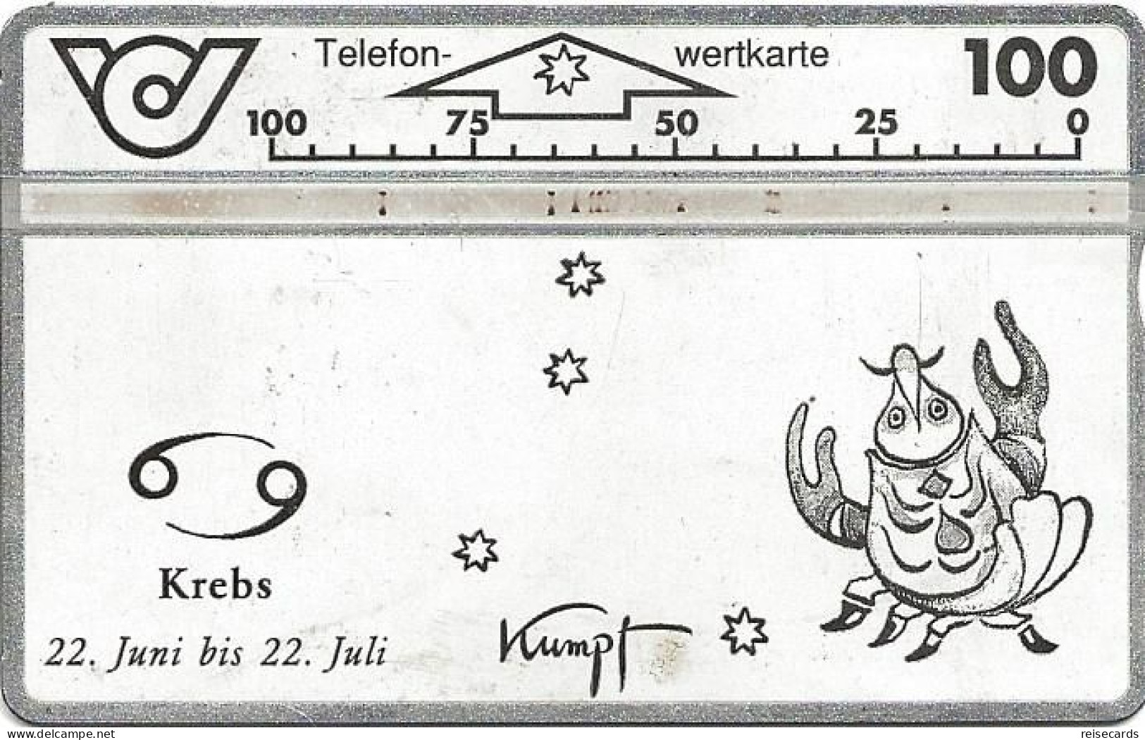 Austria: Telekom - 1994 400A Kumpf, Zodiac Krebs - Austria