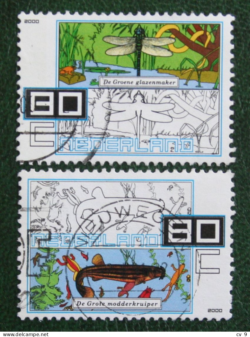 Voor De Natuur NVPH 1924-1925 (Mi 1823-1824); 2000 Gestempeld / USED NEDERLAND / NIEDERLANDE - Usados