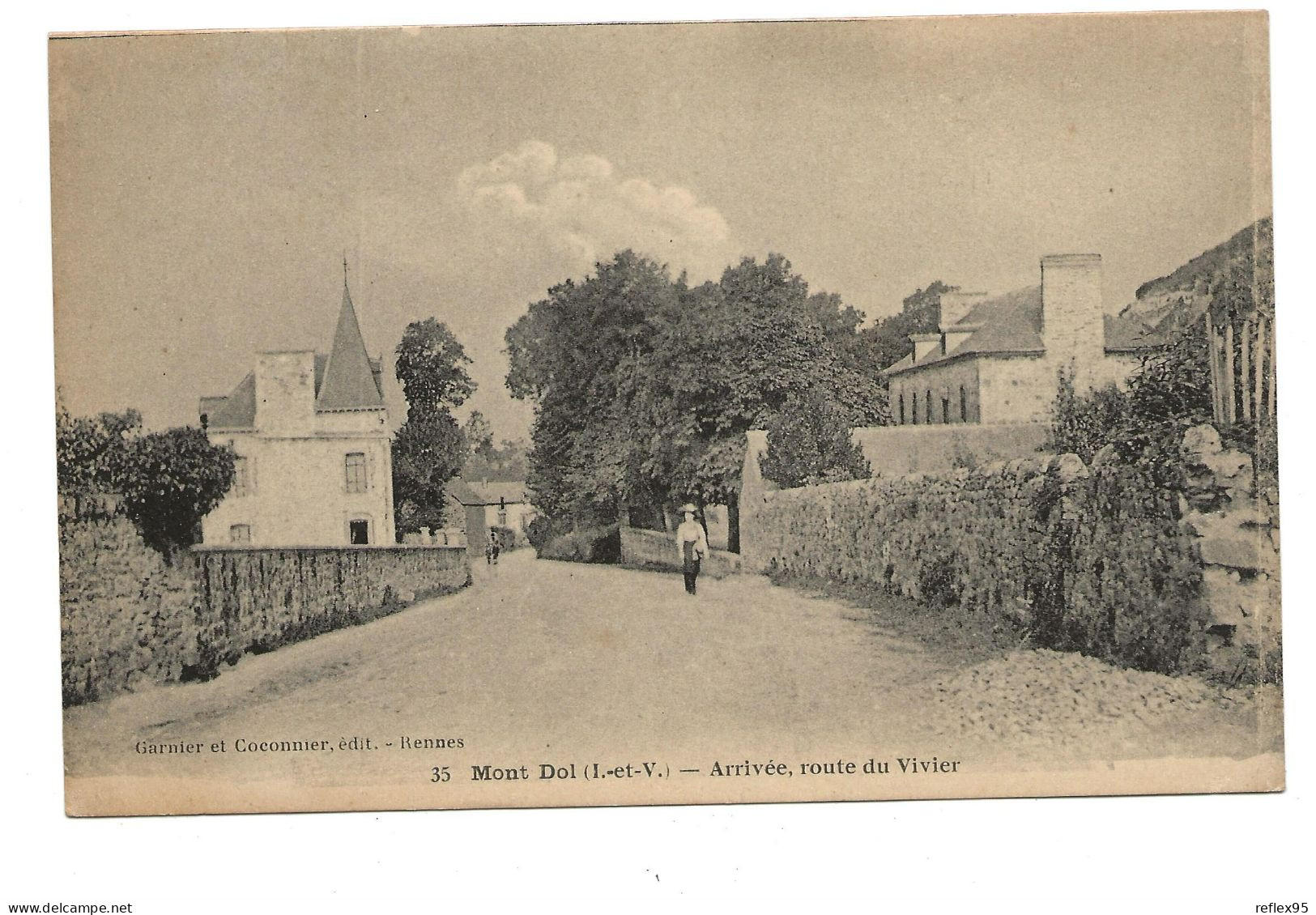 MONT DOL - Arrivée Route Du Vivier - Sonstige & Ohne Zuordnung