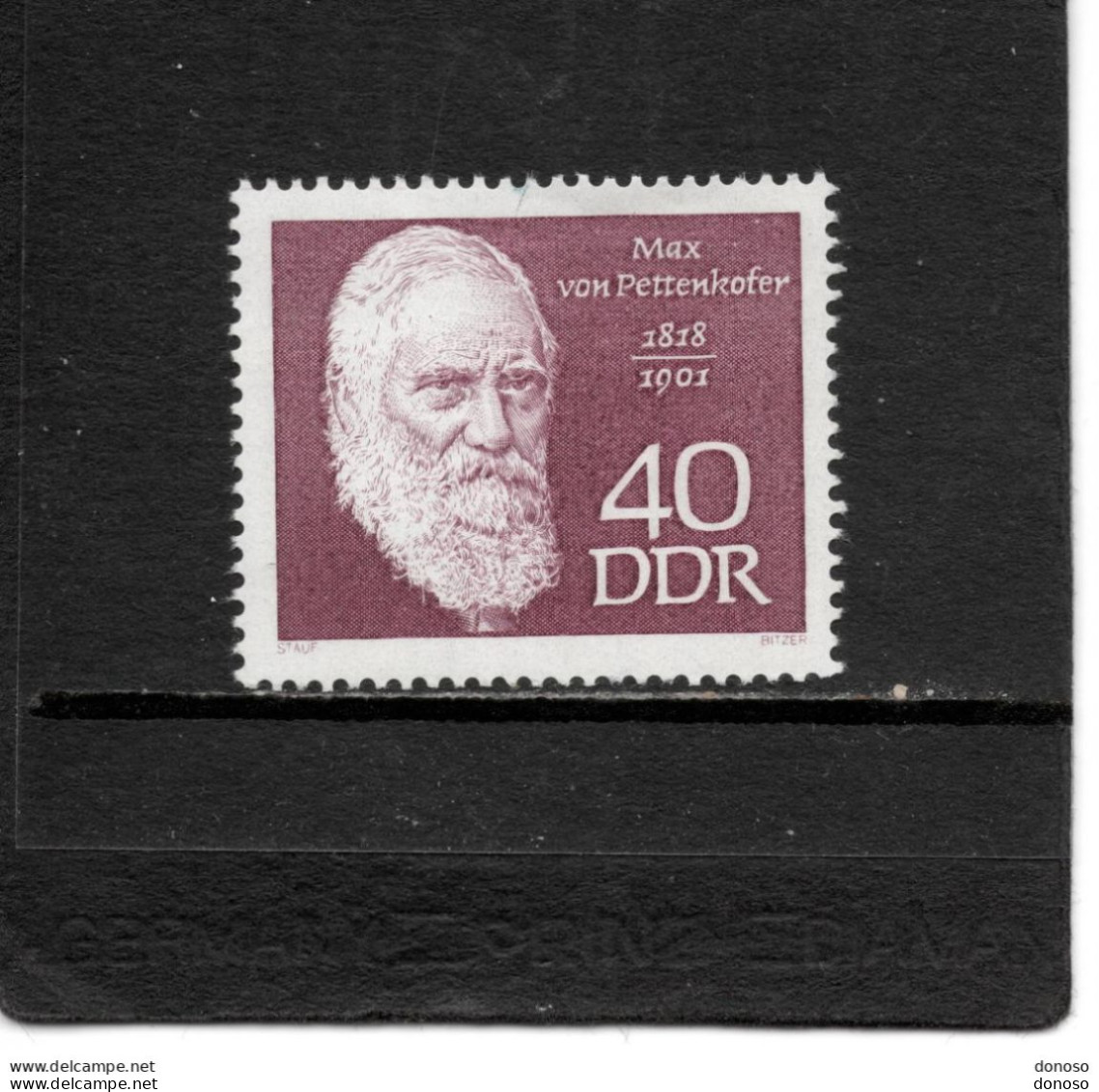 RDA 1968 Pettenkofer Yvert 1086 NEUF** MNH - Neufs