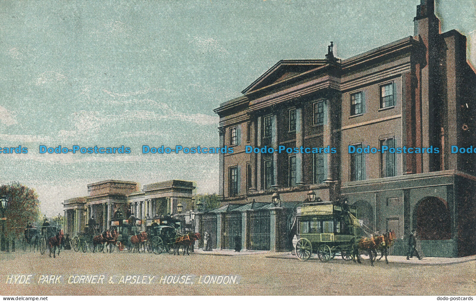 R084007 Hyde Park Corner And Apsley House. London. 1906 - Autres & Non Classés