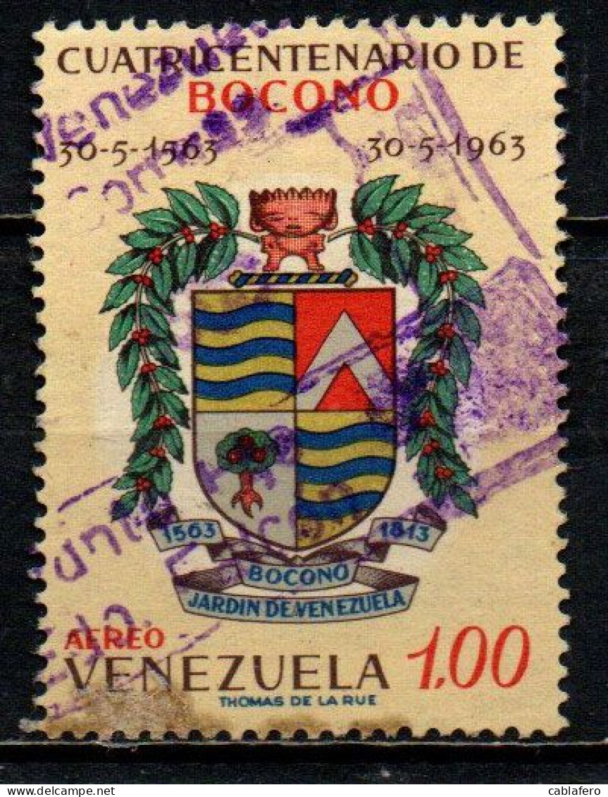 VENEZUELA - 1963 - 400th Anniversary Of The Founding Of Bocono - USATO - Venezuela