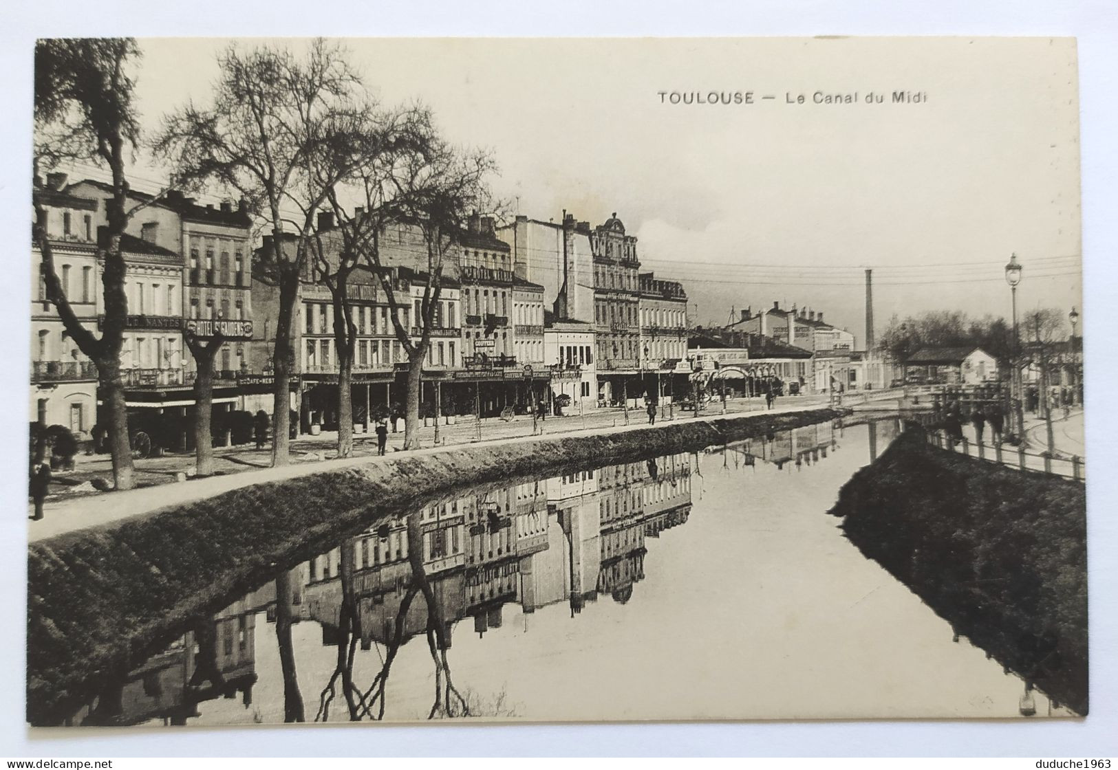 CPA - 31.Toulouse. Le Canal Du Midi - Toulouse