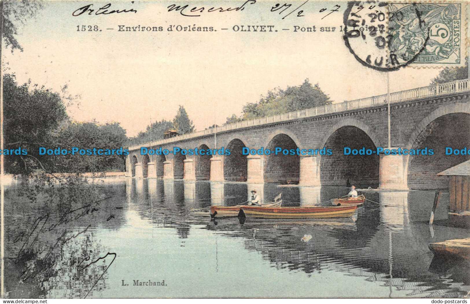 R084064 Environs D Orleans. Olivet. Pont Sur Le Loiret. 1907 - World