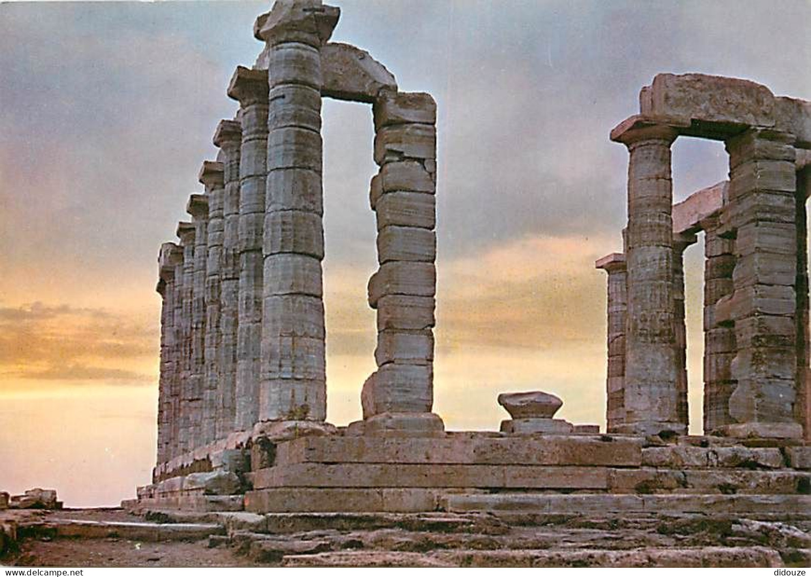 Grèce - Sounion - Le Temple De Poséidon - Carte Neuve - CPM - Voir Scans Recto-Verso - Greece