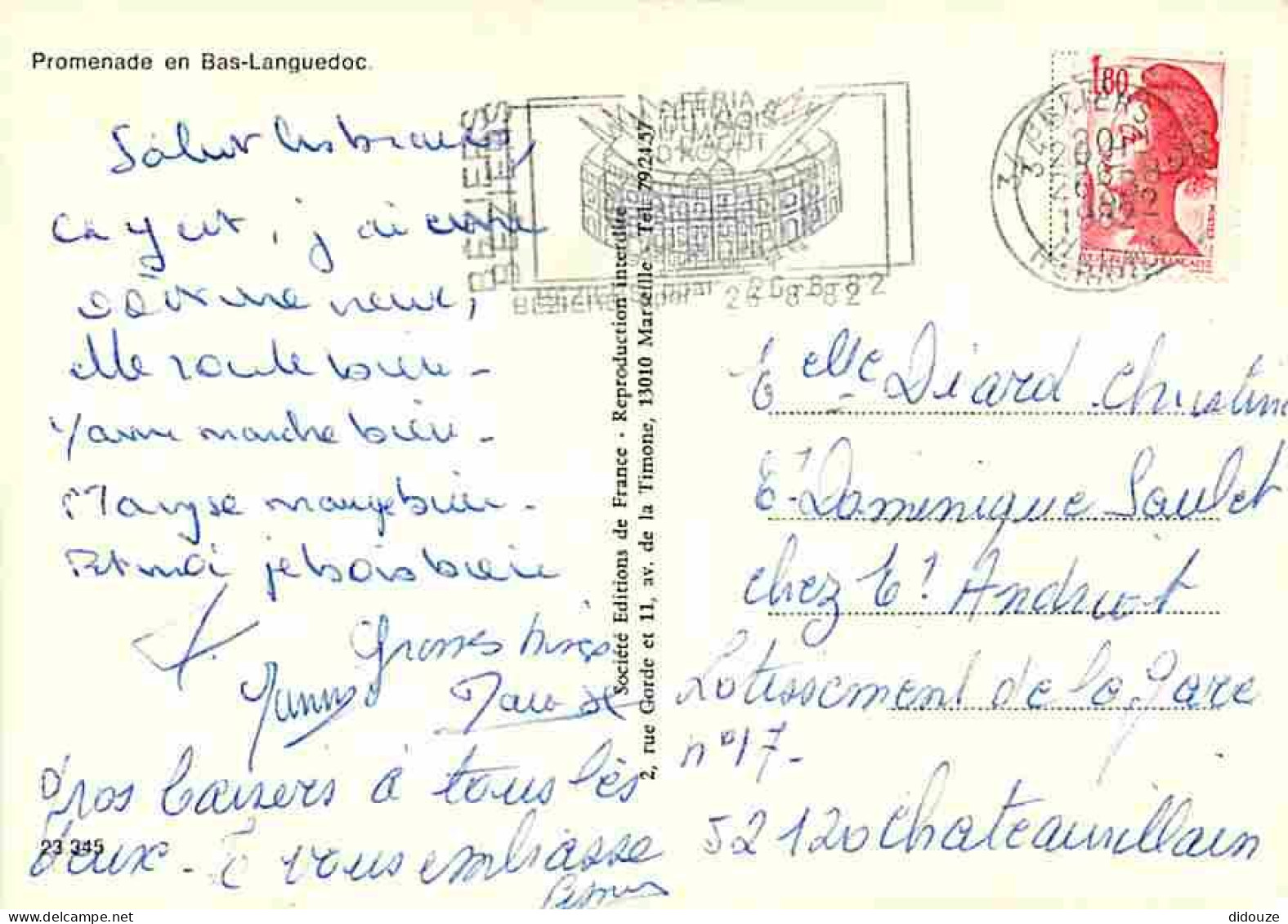 34 - Hérault - Bas Languedoc - Multivues - Carte Géographique - CPM - Voir Scans Recto-Verso - Autres & Non Classés