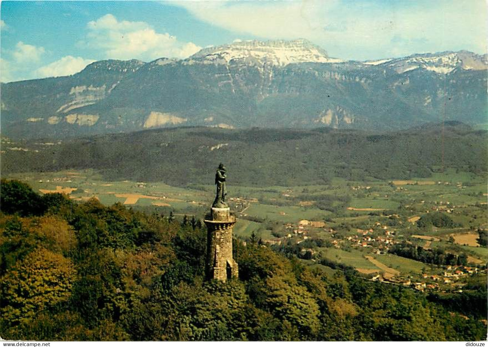 38 - Voiron - Notre-Dame De Vouise, Au Fond, Le Massif De La Grande Sure (1929 M.) - Art Religieux - Carte Neuve - CPM - - Voiron