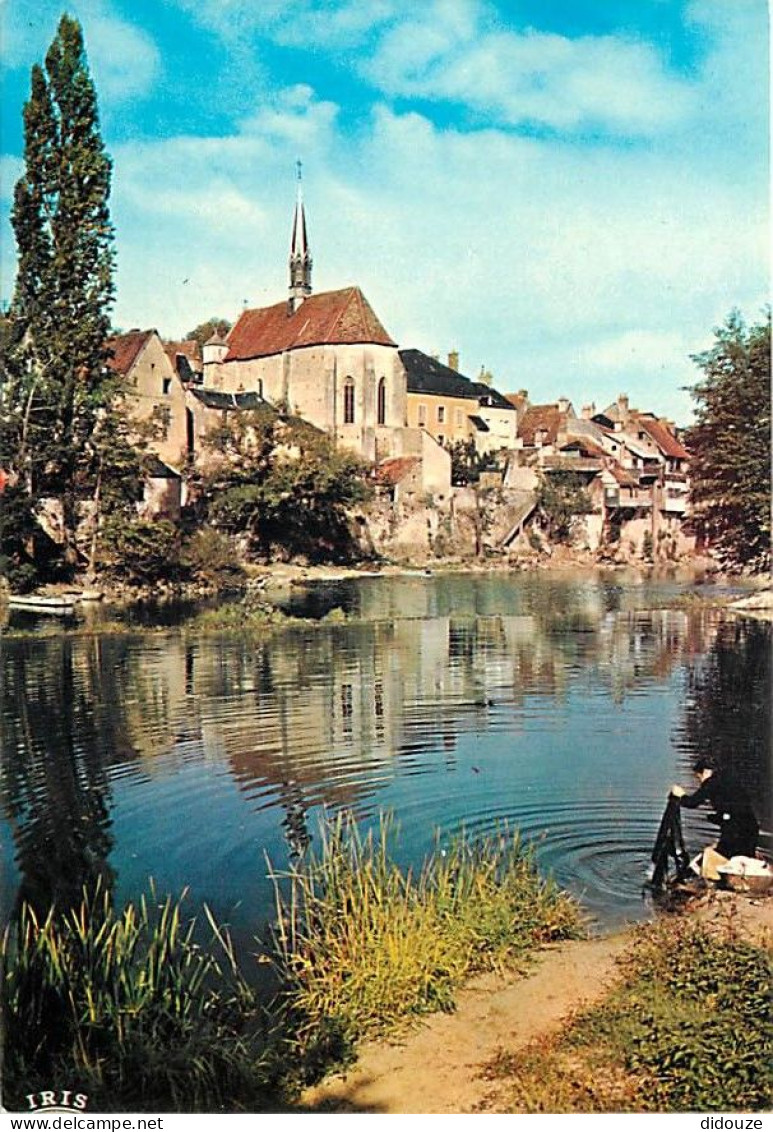 36 - Argenton Sur Creuse - Les Bords De La Creuse Et L'Eglise - Carte Neuve - CPM - Voir Scans Recto-Verso - Andere & Zonder Classificatie