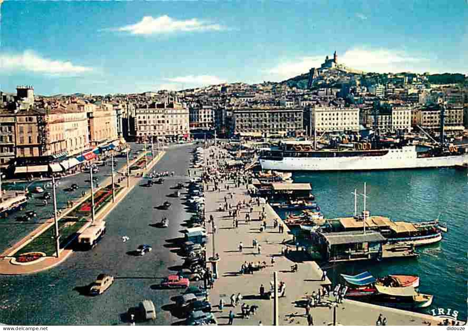 13 - Marseille - Le Vieux Port - Le Quai Des Belges - Notre Dame De La Garde - Automobiles - Bateaux - Carte Neuve - CPM - Oude Haven (Vieux Port), Saint Victor, De Panier