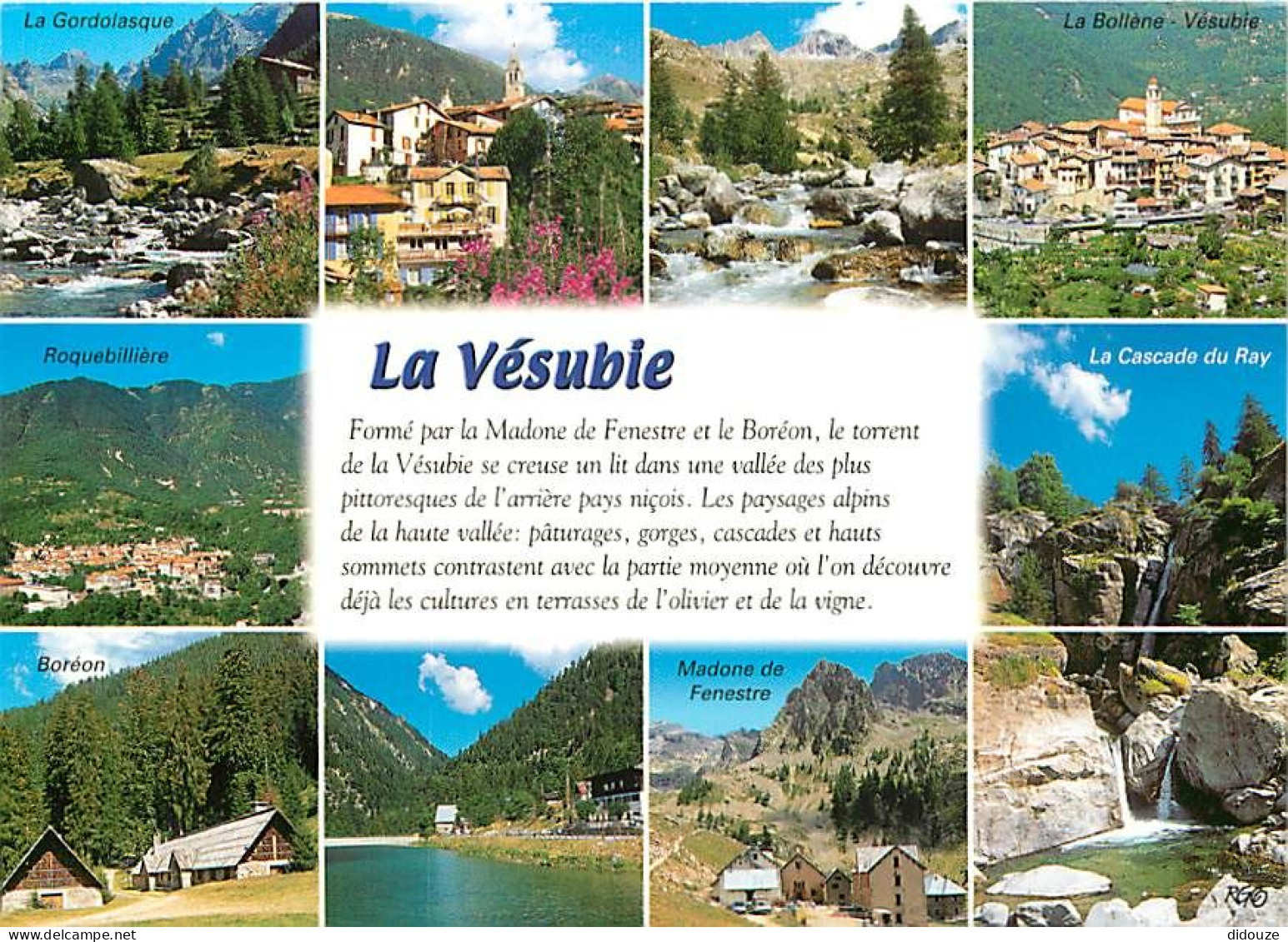 06 - Alpes Maritimes - La Vésubie - Multivues - CPM - Carte Neuve - Voir Scans Recto-Verso - Otros & Sin Clasificación