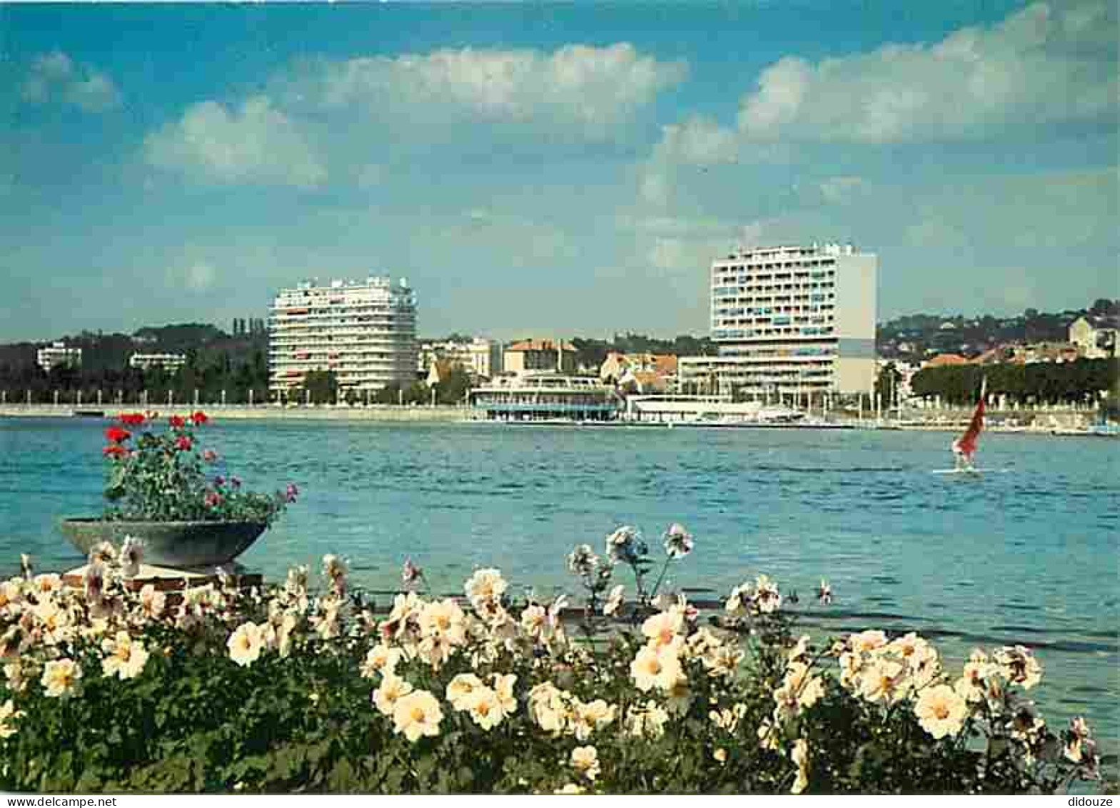 03 - Vichy - Le Lac D'Allier Vu Du Centre Omnisports - Fleurs - Carte Neuve - CPM - Voir Scans Recto-Verso - Vichy