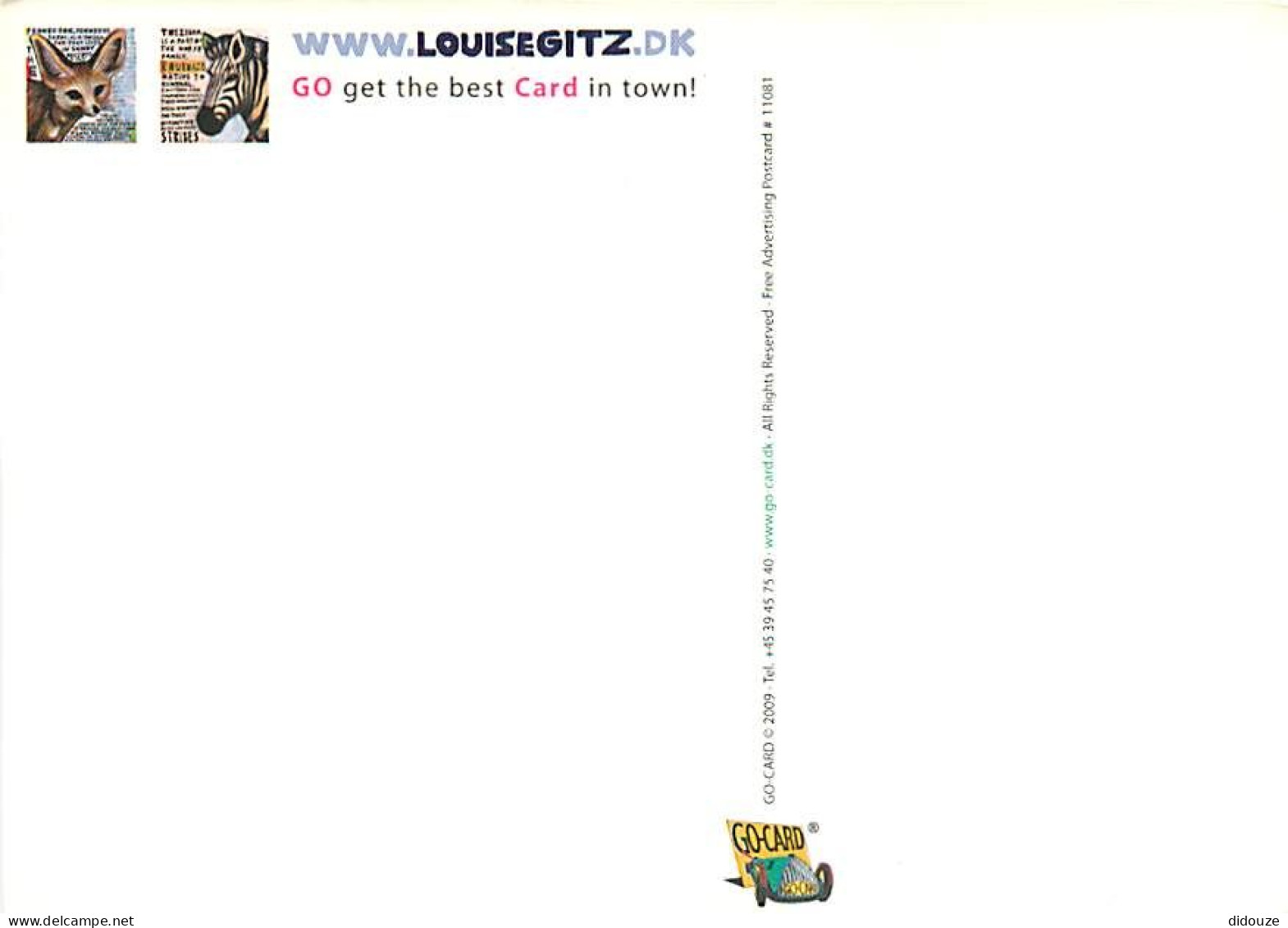 Animaux - Zèbres - Illustration De LGC 02 - CPM - Carte Neuve - Voir Scans Recto-Verso - Zebras