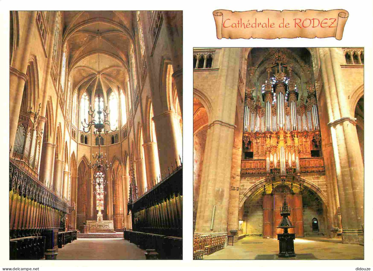 12 - Rodez - Cathédrale Notre Dame - Multivues - CPM - Voir Scans Recto-Verso - Rodez