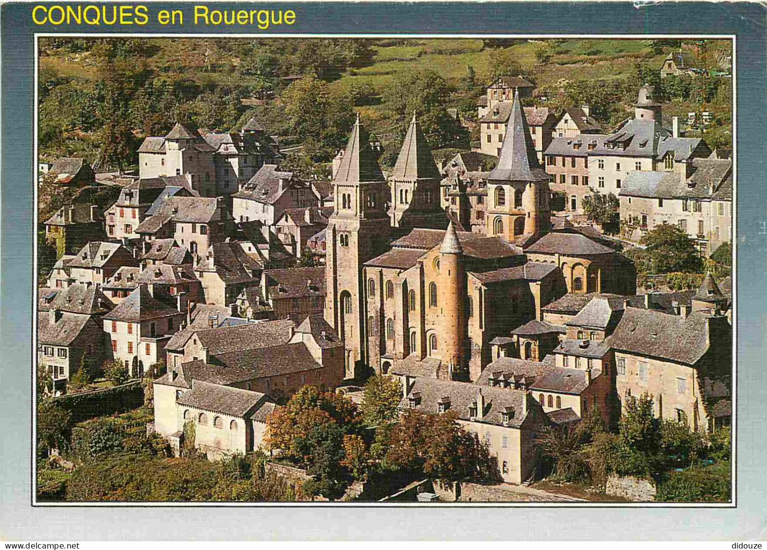 12 - Conques En Rouergue - Vue Générale - Basilique Sainte-Foy - CPM - Voir Scans Recto-Verso - Other & Unclassified