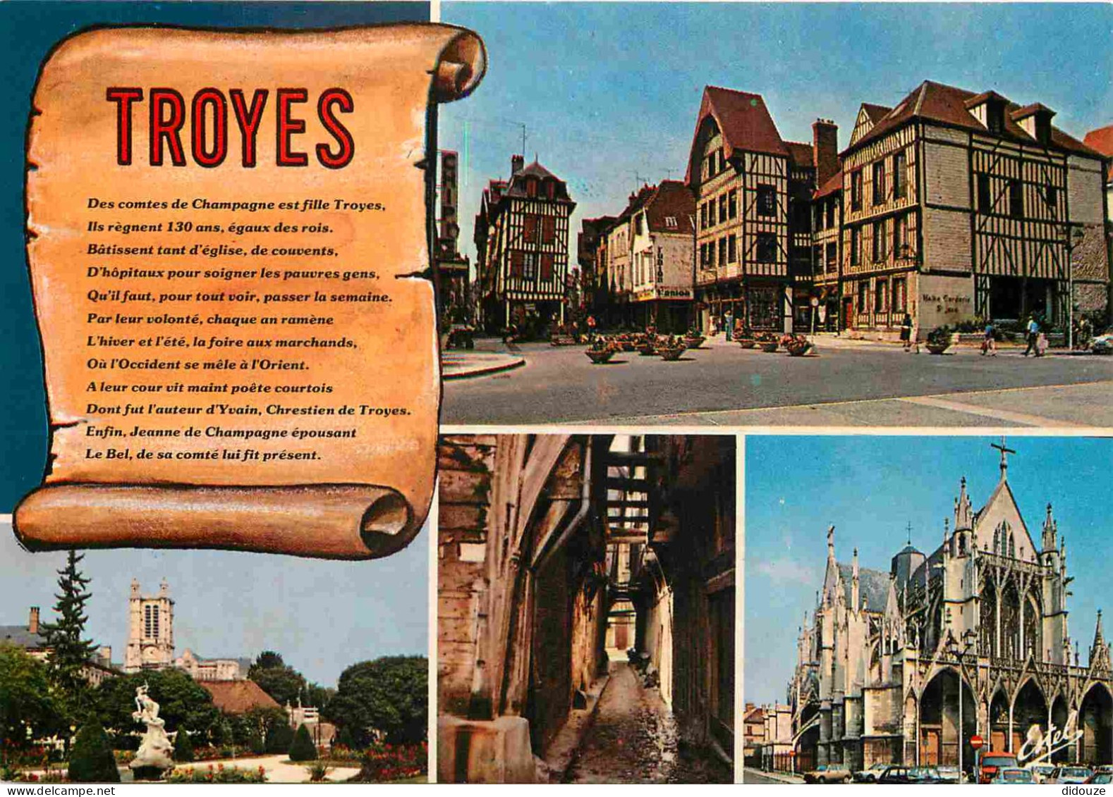 10 - Troyes - Multivues - Multivues - CPM - Voir Scans Recto-Verso - Troyes