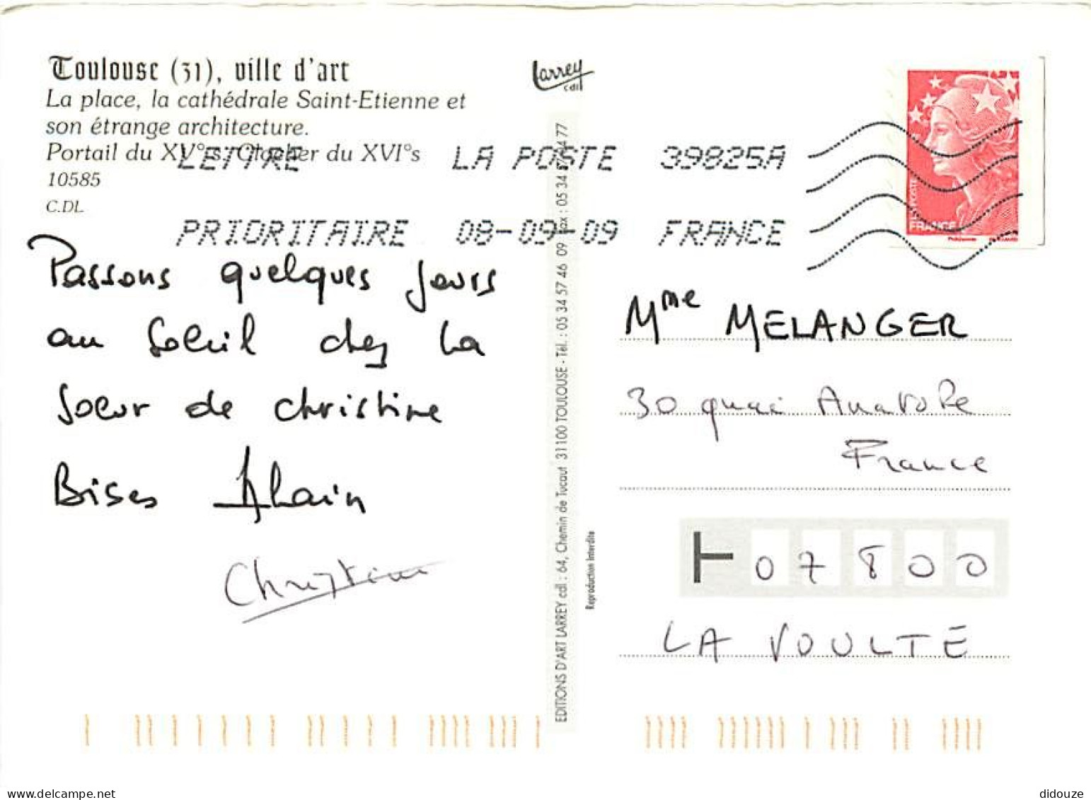 31 - Toulouse - CPM - Voir Scans Recto-Verso - Toulouse