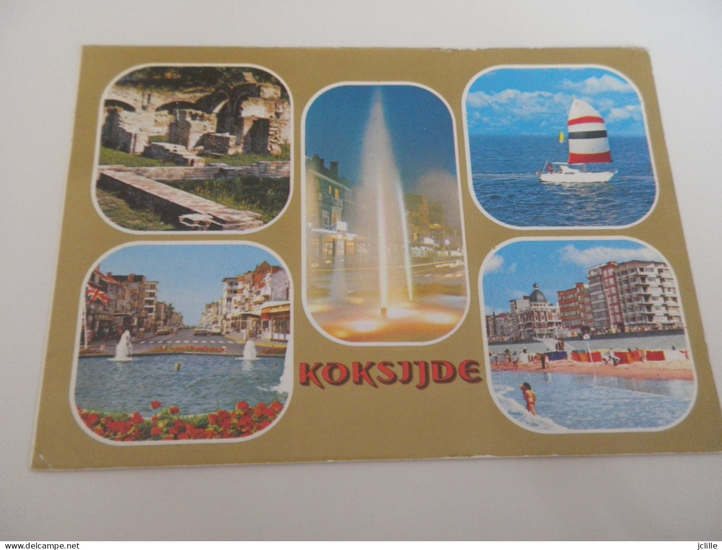 Lot de 7 cp cpa cpm  - KOKSIJDE - FLANDRE OCCIDENTALE - BELGIQUE