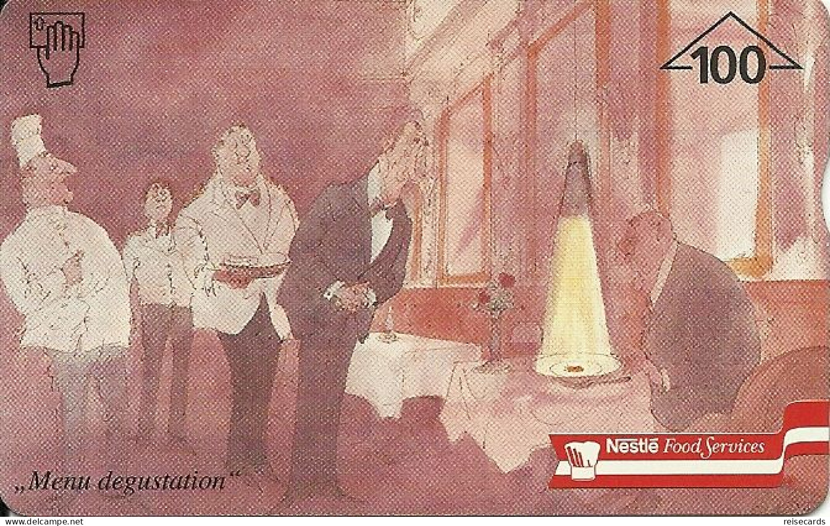 Austria: Telekom - 1997 701L Nestlé Food Service, Menu Degustation. Mint - Oesterreich