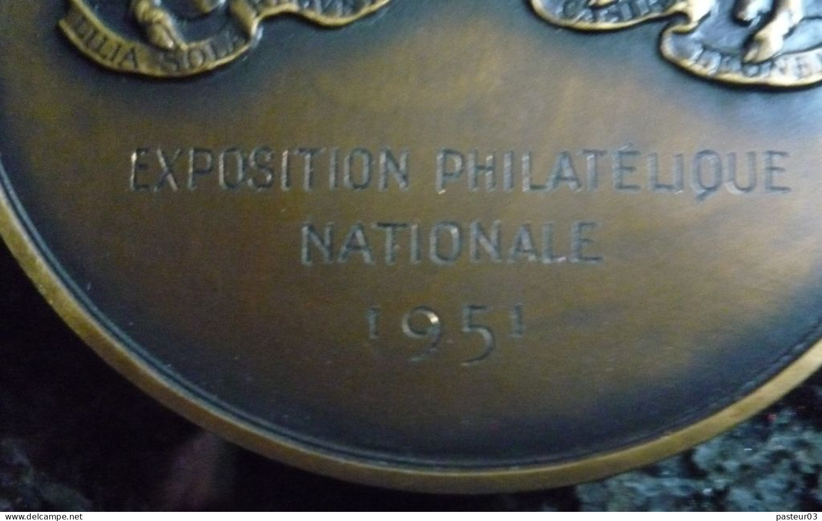 Médaille  Exposition Philatélique Nationale De La Fédération Des Sociétés Philatéliques Françaises1951 Bordeaux - Otros & Sin Clasificación