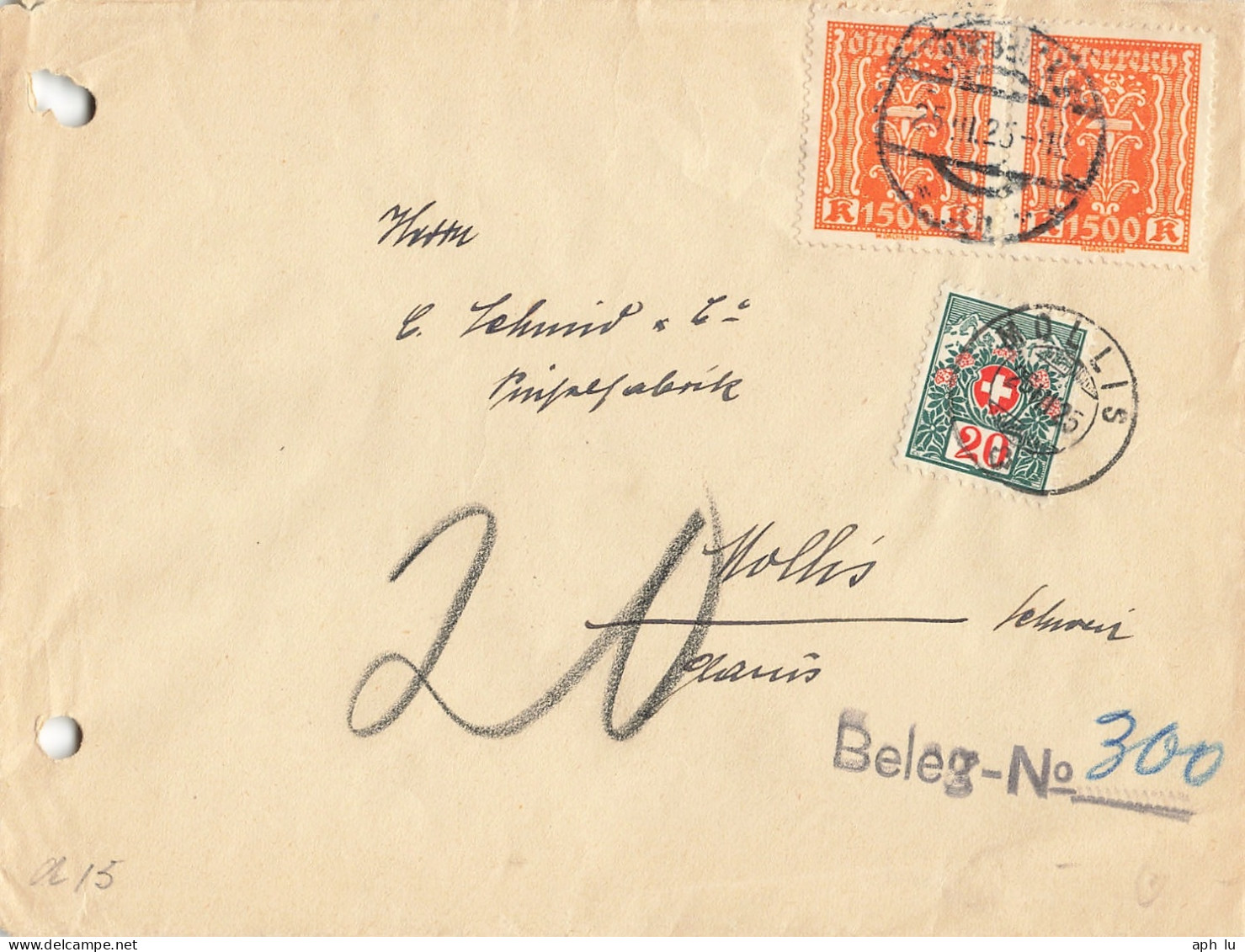 Beleg (ad4014) - Postage Due