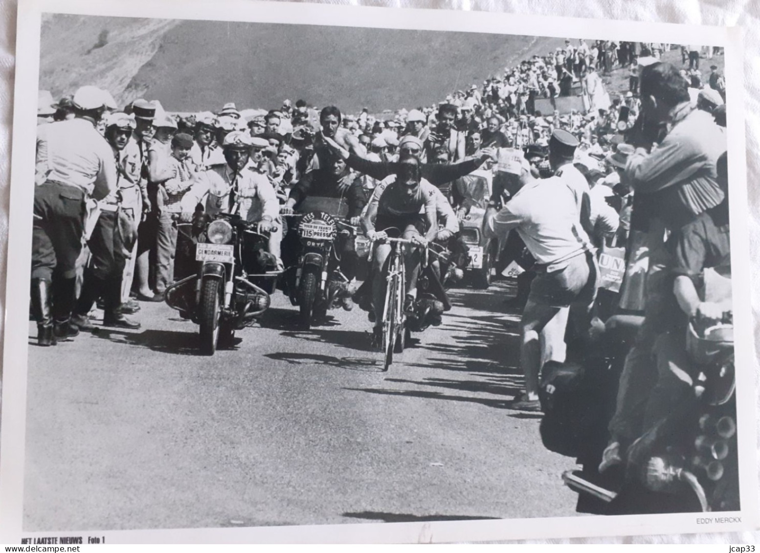 CYCLISME  -  FOTO HET LAATSTE NIEUWS  -  EDDY MERCKX  -  35 X 25  - - Wielrennen