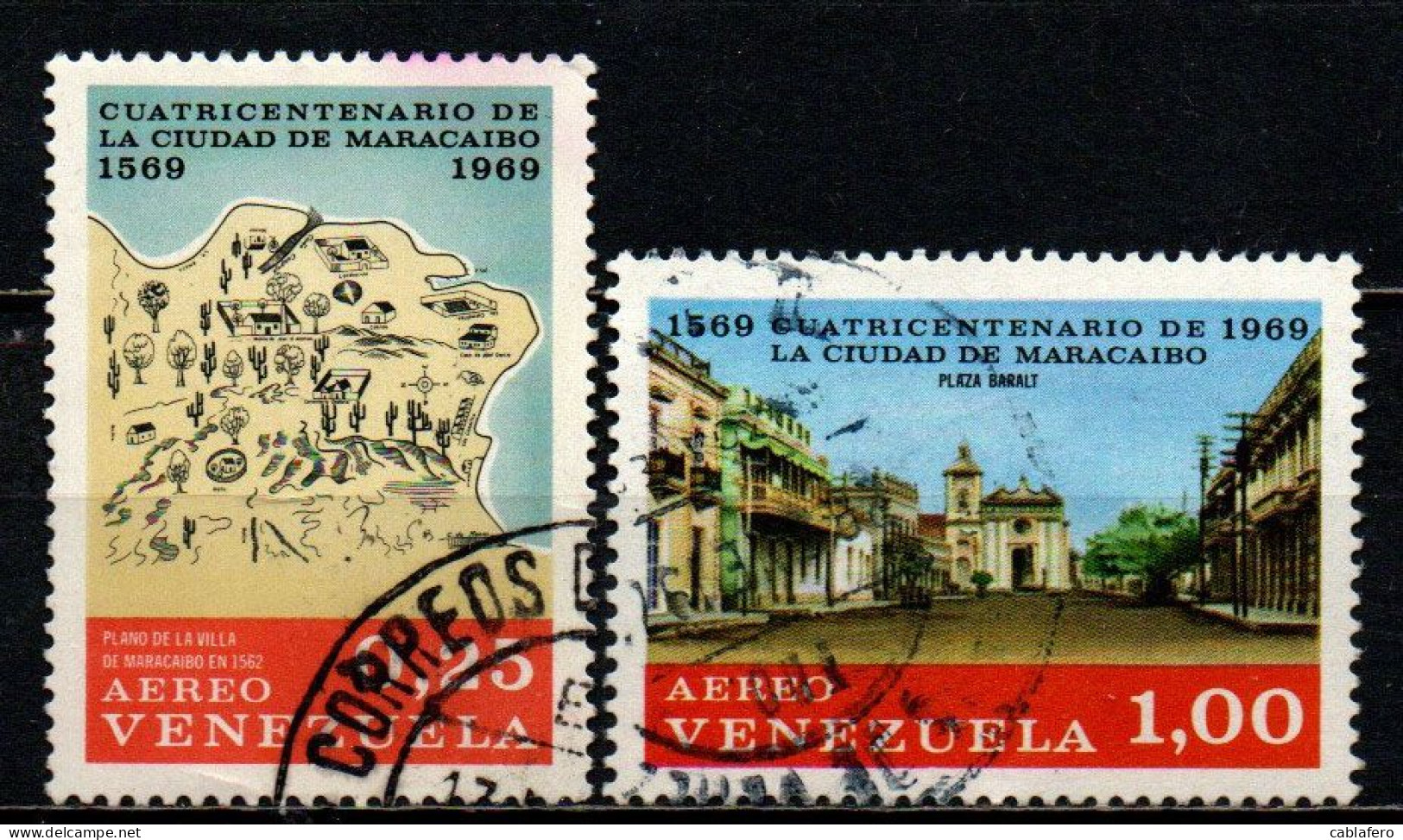 VENEZUELA - 1969 - 400th Anniversary Of Maracaibo - USATI - Venezuela