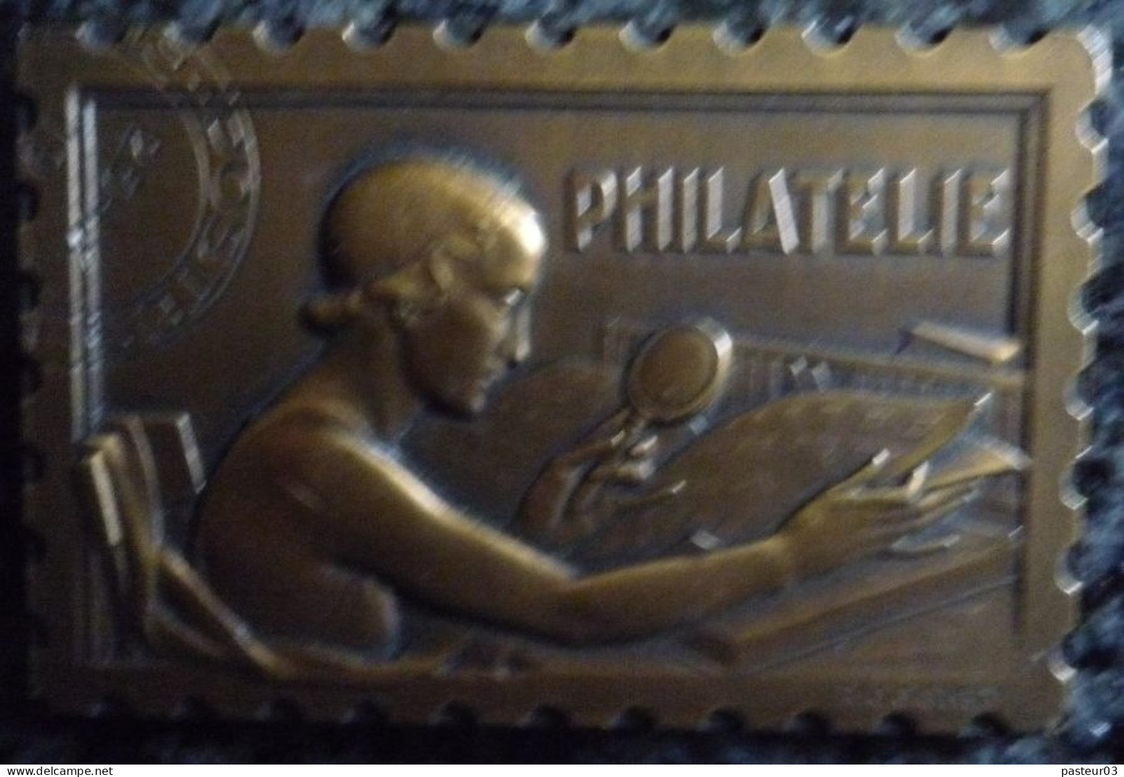Médaille  Représentant Un Timbre Pour La Philatélie - Other & Unclassified