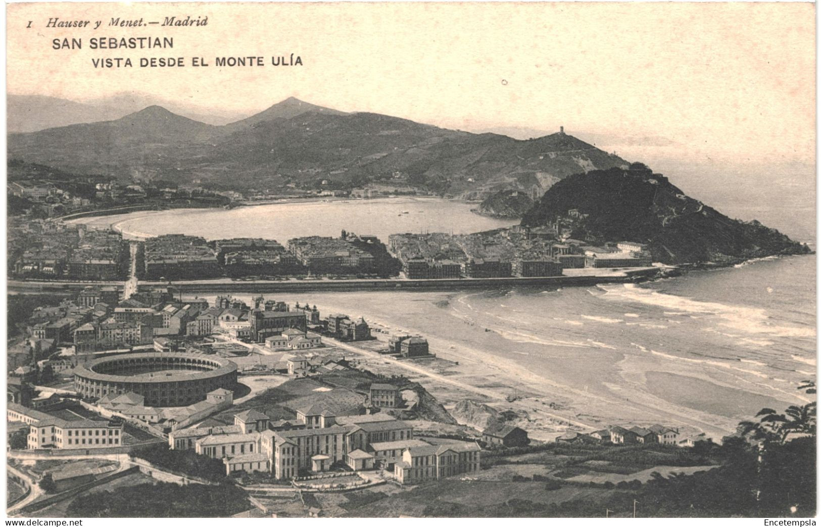 CPA Carte Postale Espagne  San Sebastian Vista Desde El Monte Ulia  VM80631 - Guipúzcoa (San Sebastián)