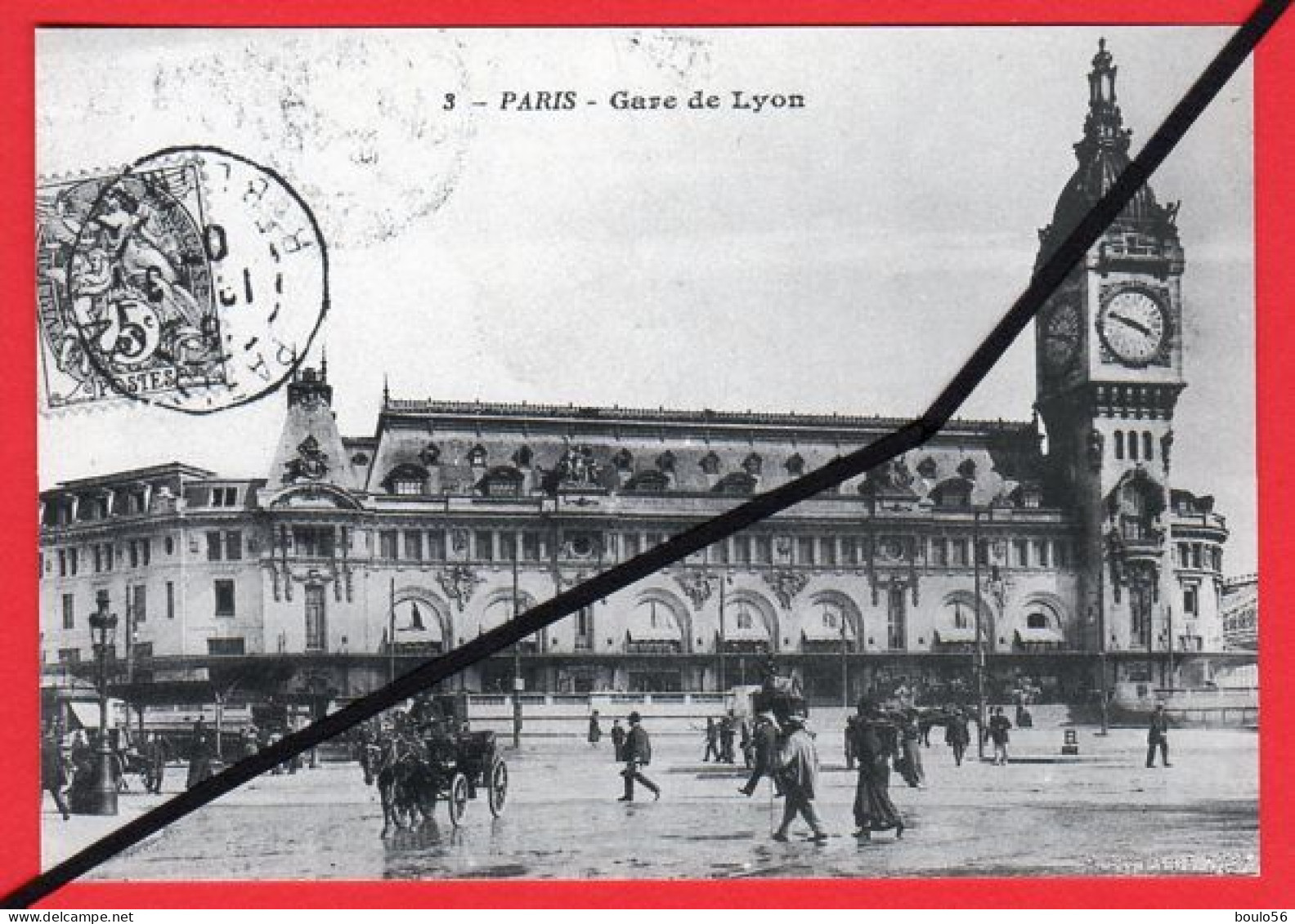 CP-(Lots Vrac )10 - PARIS -Divers - (Repro) La Seine-La Concorde-Gare De Lyon-G. Saint-Lazare-Bastille-pl De L'Opéra. - 5 - 99 Postkaarten