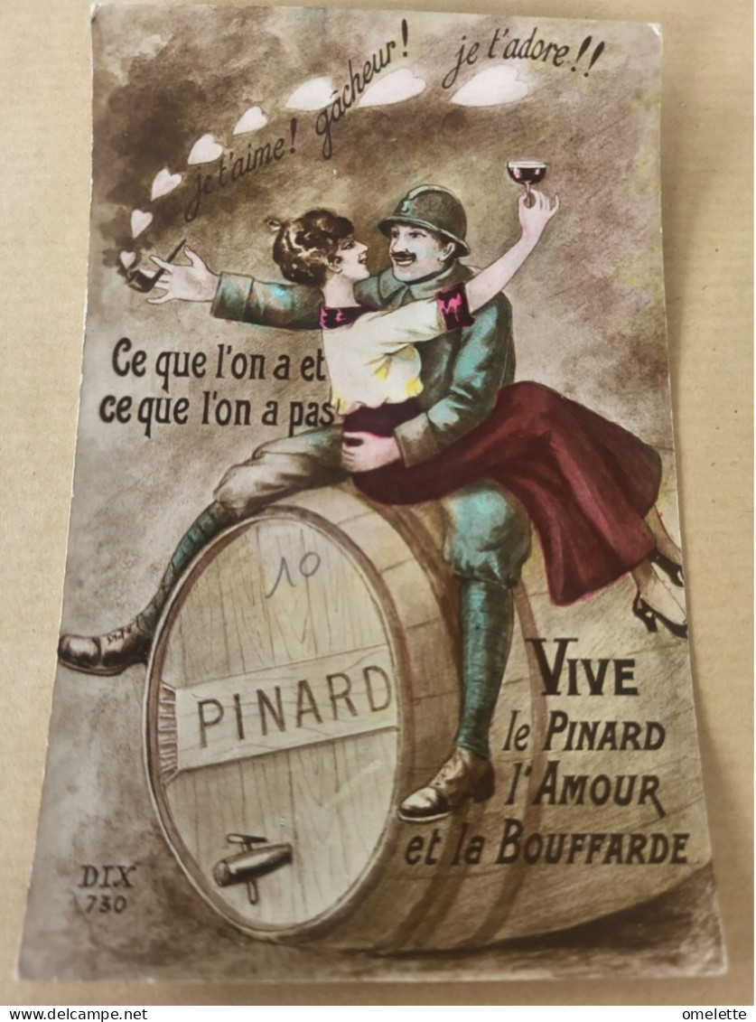 PATRIOTIQUE /VIVE LE PINARD L AMOUR ET LA BOUFFARDE - Guerra 1914-18