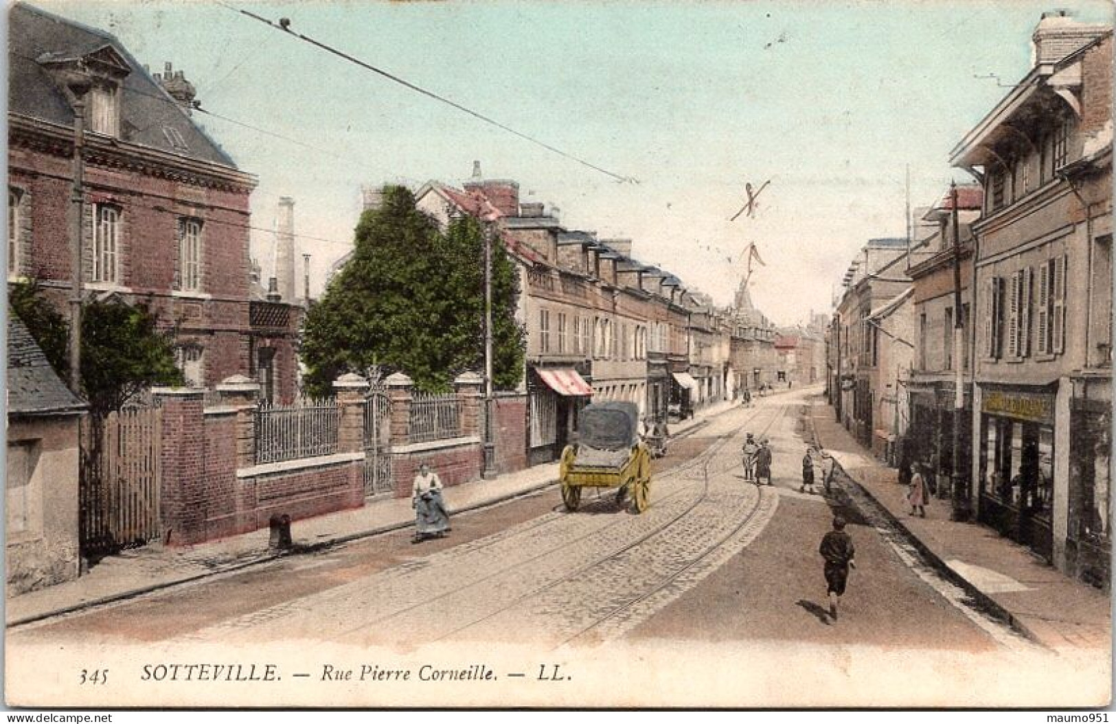 76 SOTTEVILLE LES ROUEN - RUE PIERRE CORNEILLE - Sotteville Les Rouen