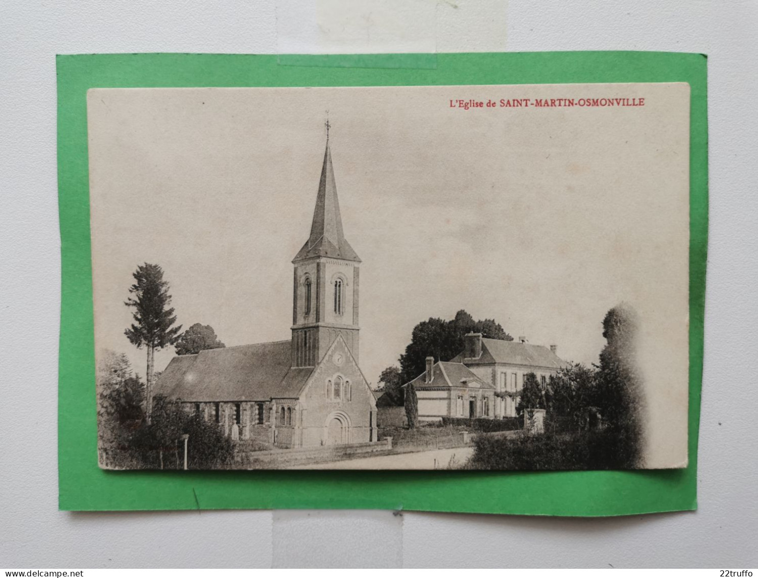 A-76-CPA-SAINT-MARTIN-OSMONVILLE - L'Eglise - Autres & Non Classés