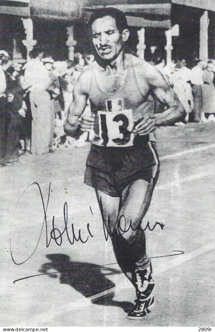 MIMOUNE Autographe - Leichtathletik