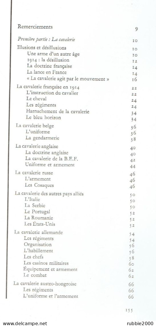 L UNIFORME ET LES ARMES DES SOLDATS DE LA GUERRE 1914 1918 CAVALERIE ARTILLERIE GENIE MARINE LILIANE ET FRED FUNCKEN - Guerra 1914-18