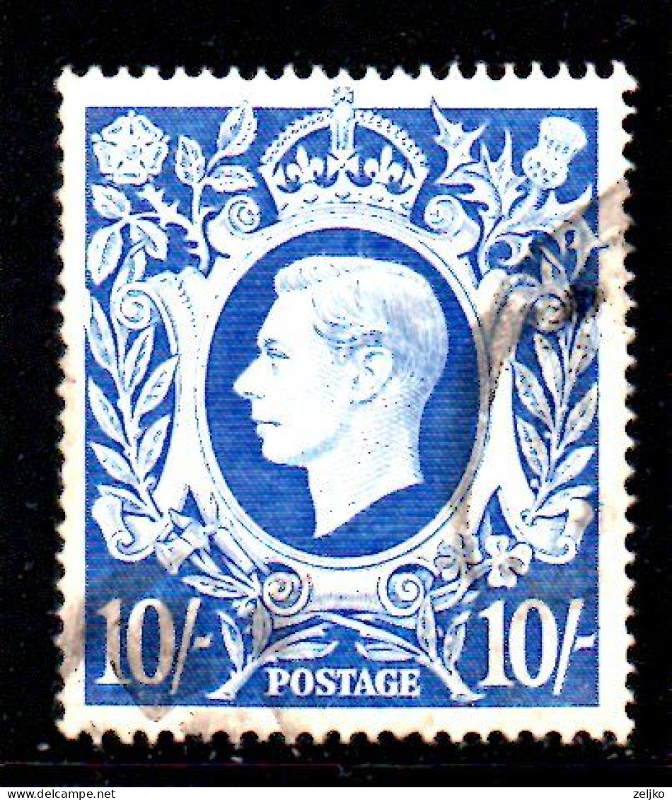 UK, GB, Great Britain, Used, 1942, Michel 229 (M) - Used Stamps