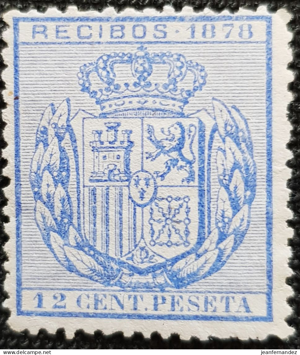 Fiscales Recibos 29 1878 12Cts - Steuermarken