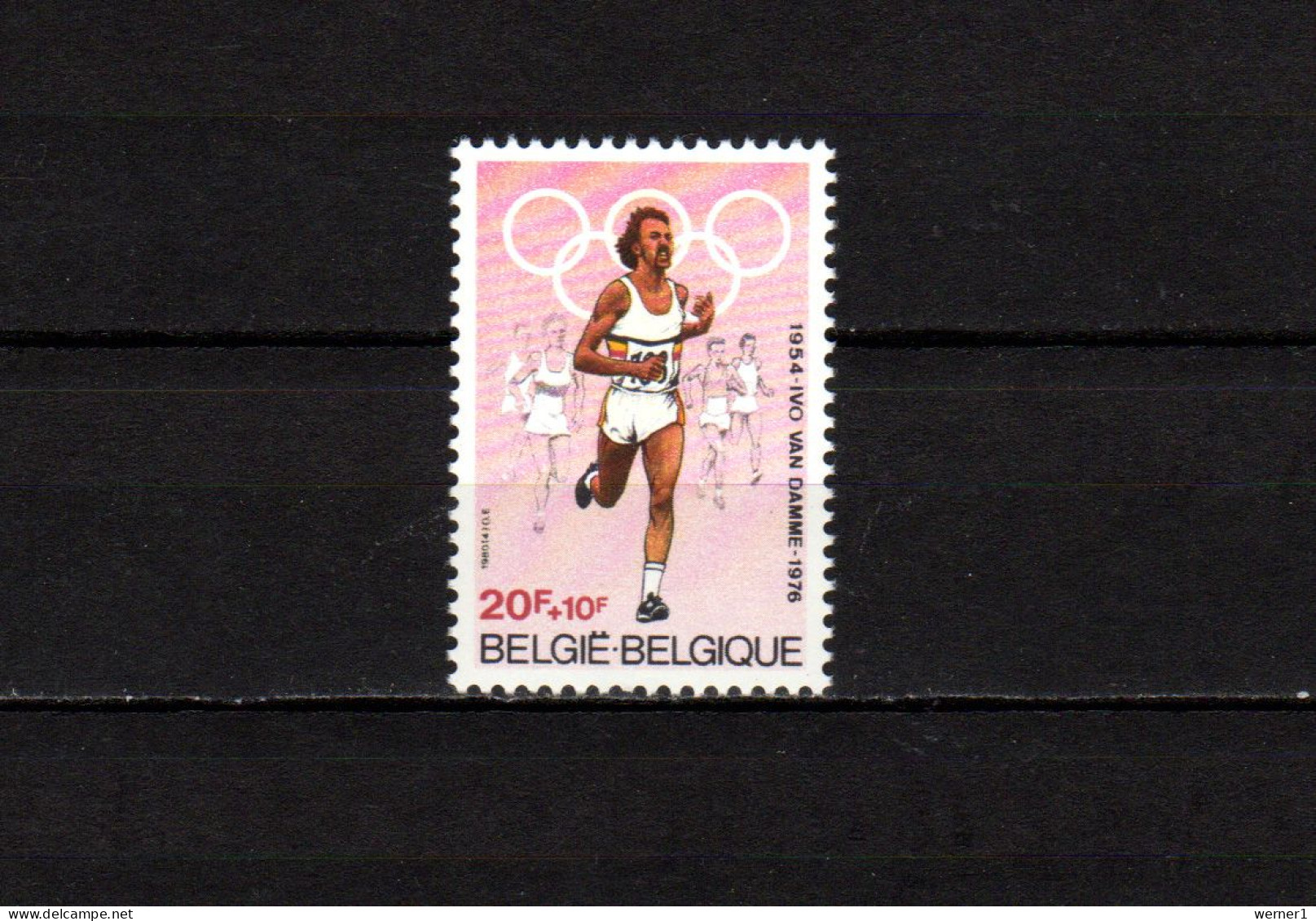 Belgium 1980 Olympic Games, Van Damme Stamp MNH - Zomer 1980: Moskou