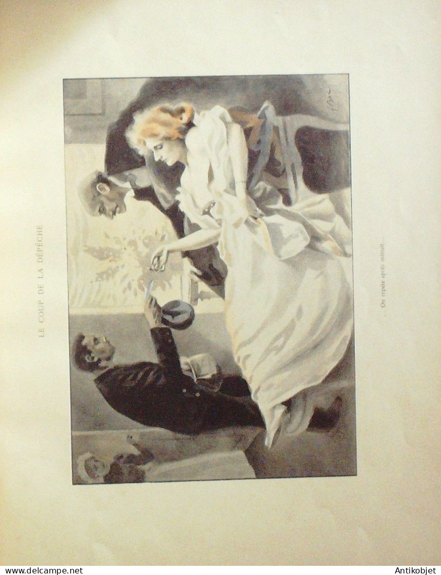 Bac Femmes de théâtre Ferdinand texte Guilbert Yvette 1896 Inédit très rare