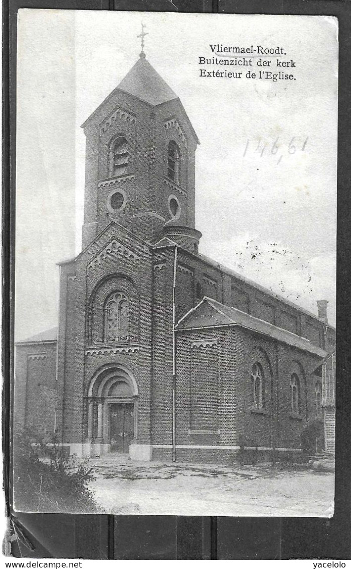 Vliermael-Roodt / Buitenzicht Der Kerk / ( + Fr. ) - Other & Unclassified