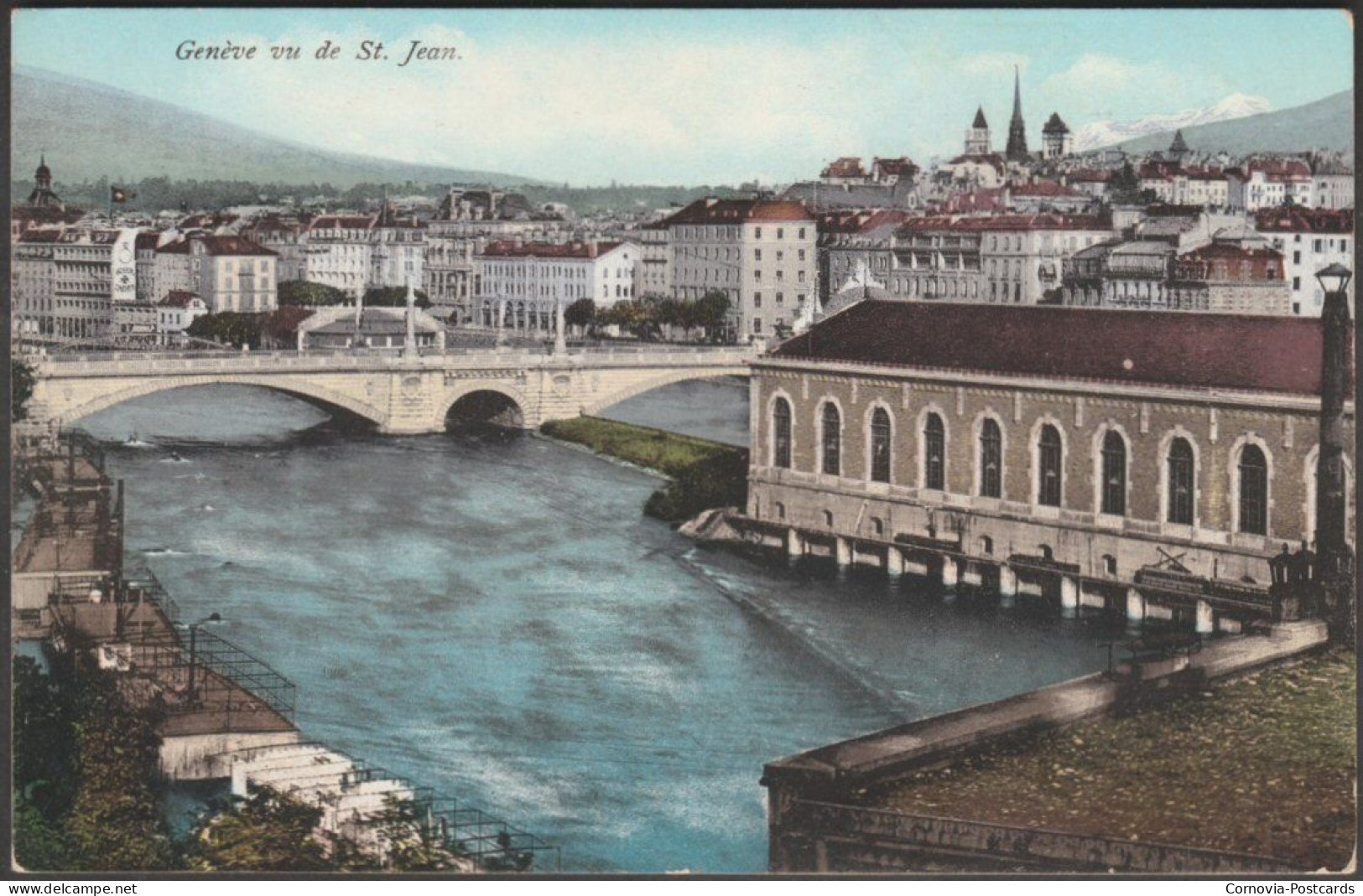 Genève Vu De St Jean, C.1910 - Rossier CPA ERN8321 - Genève