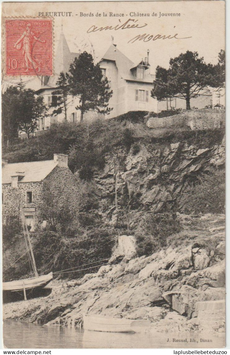 CPA - 35 - PLEURTUIT - Bords De La Rance - Château De JOUVENTE - Vers 1910 - Otros & Sin Clasificación