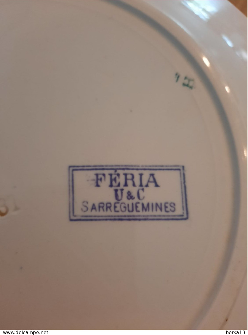 Lot De 3 Assiettes Creuses SARREGUEMINES Féria - Sarreguemines (FRA)