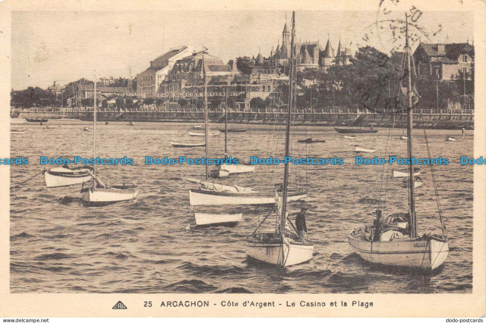 R084953 Arcachon. Cote D Argent. Le Casino Et La Plage. No 25 - Monde