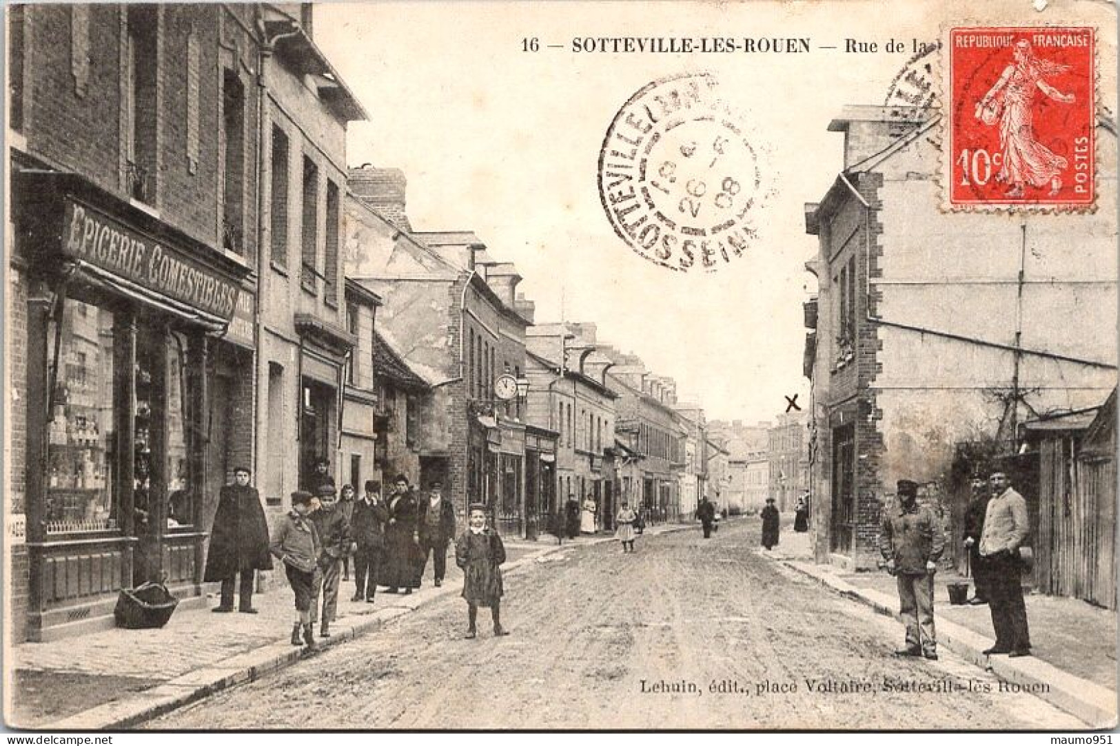 76 SOTTEVILLE LES ROUEN - RUE DE LA .... - Sotteville Les Rouen