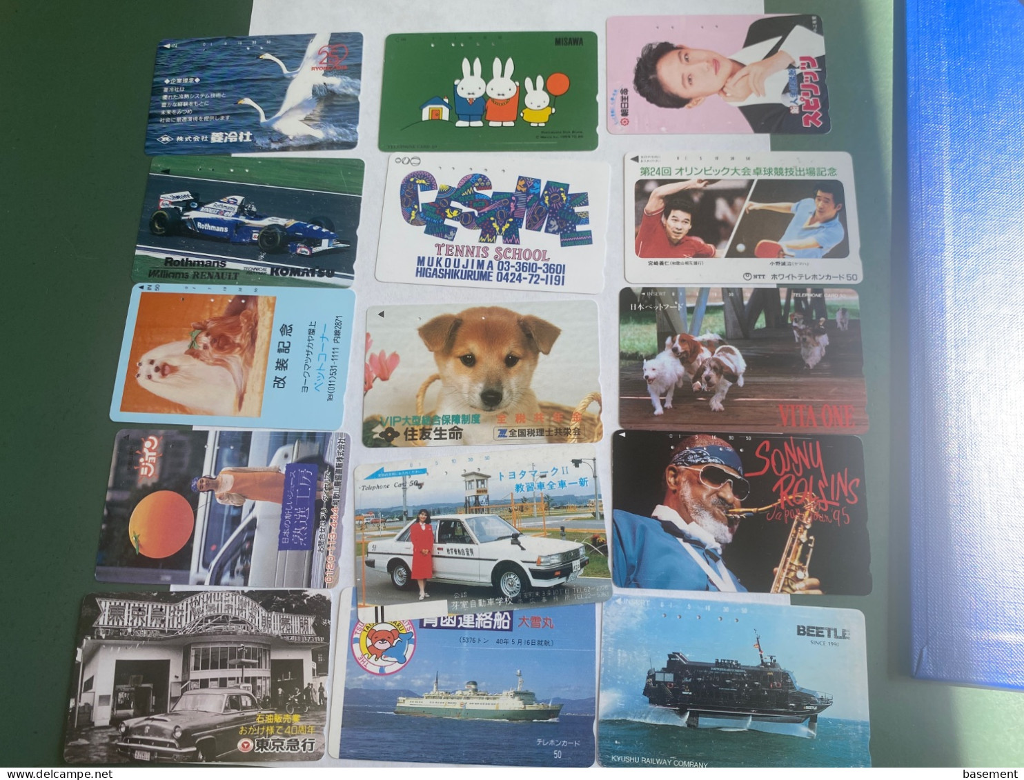 - 3 - Japan 15 Different Thematic Phonecards - Japon