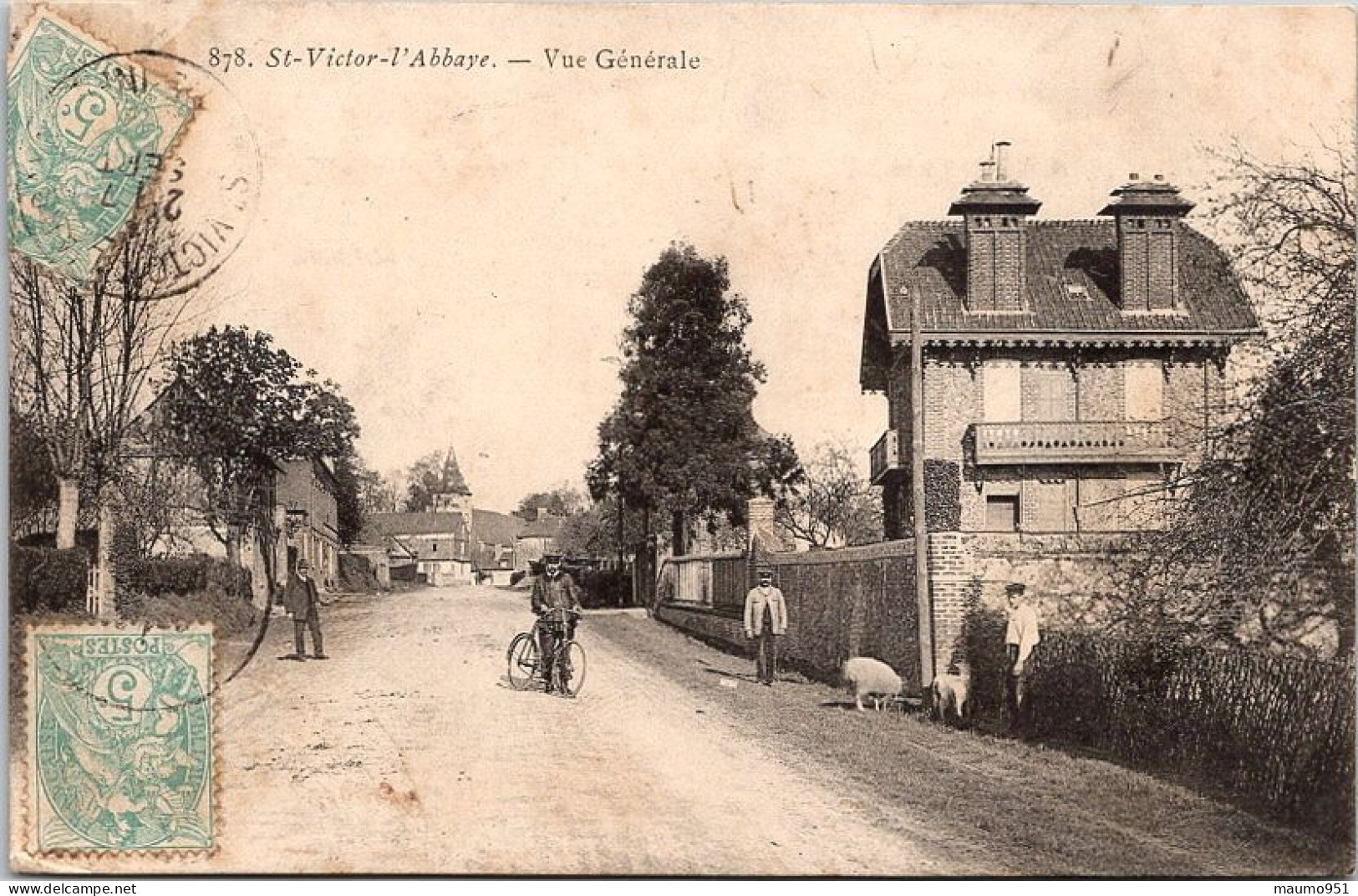 76 SAINT VICTOR - Vue Générale Abbaye Generale - Other & Unclassified