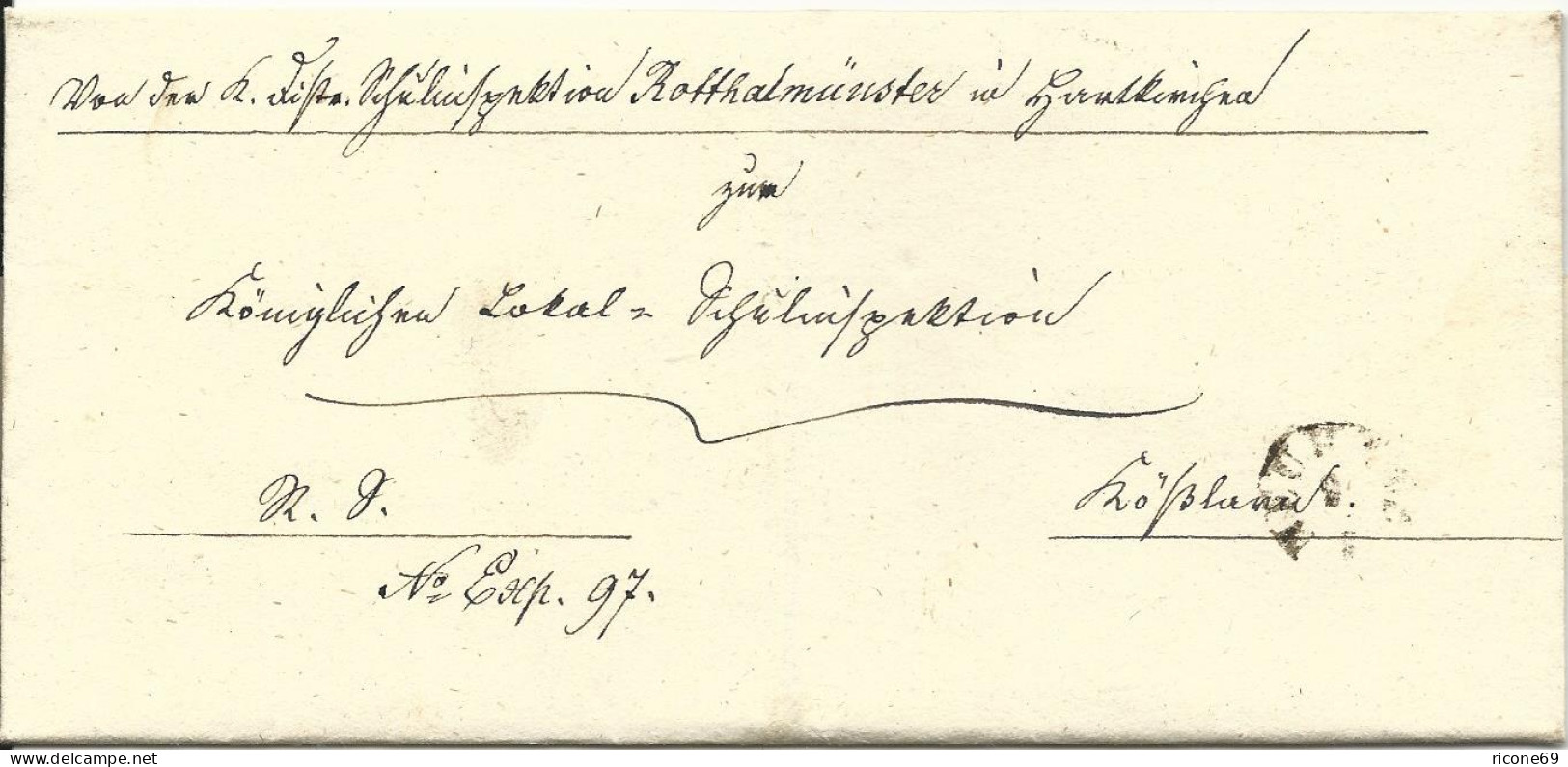 Bayern, Fingerhut Stpl. NEUHAUS Auf Brief V. Hartkirchen N. Kößlarn - Storia Postale