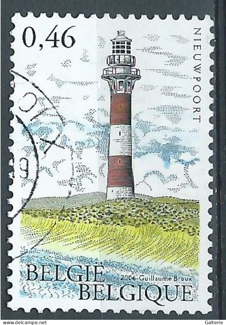 BELGIQUE - Obl-2006- -  COB N° -3529-phares - Used Stamps