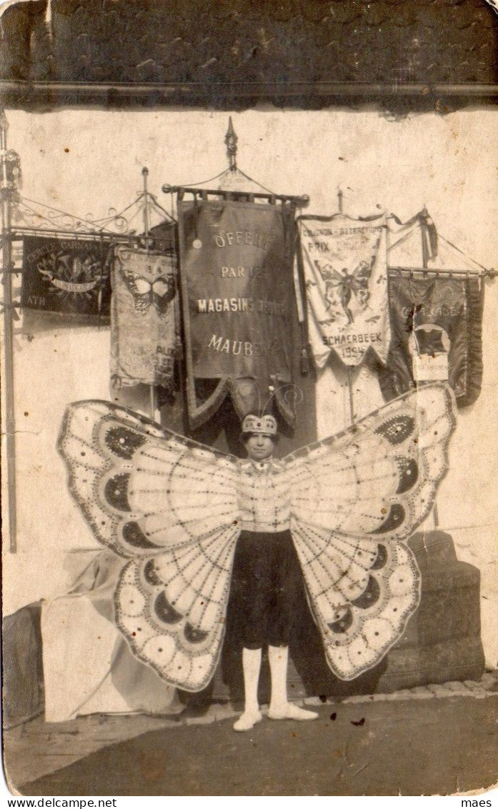 Carnaval à Situer ,blasons Des Infatiguables De Ath,Collignon Attractionsde Schaerbeek 1924... - Sonstige & Ohne Zuordnung